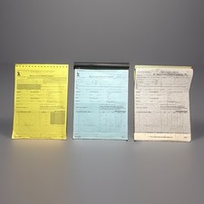 Vintage Illinois Central Railroad Bill of Lading Waybill Forms Lot ICRR Freight picture