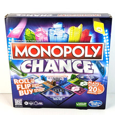 Monopoly Chance Board Game Roll Flip Buy Dealing Property Game 20 Mins BRAND NEW picture