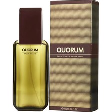 QUORUM by Antonio Puig 3.3 / 3.4 oz EDT Cologne for Men New In Box picture
