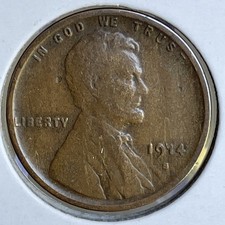 1914-S LINCOLN CENT lot B15 picture