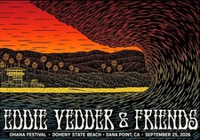 Eddie Vedder & Friends Ohana Festival 2024 Poster Dana Point CA picture