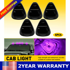 5x Fit 1999-2016 Ford E-150 E-250 E-350 E-450 LED Cab Roof Marker Running Lights picture