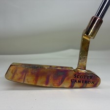 Scotty Cameron Gun Blue New Port  Copper Oil Can Custom 35in  RH Putter picture