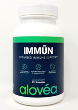 Alovea IMMUN Immune Support Aloe Vera Supplement 112 Capsules, EXP 2/2027 picture