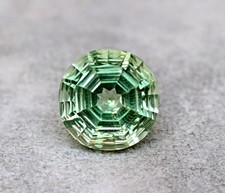 Natural Master Cut GIE Certified 8.85 Ct Ceylon Green Sapphire Loose Gemstone picture