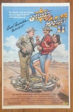 Burt Reynolds Signed Smokey And The Bandit II 11x17 Movie Poster Cert HOLO picture