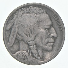 1927-S Indian Head Buffalo Nickel Average Circ picture