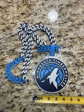 Minnesota timberwolves hype chain cuban link 3d print necklace nba basketball picture