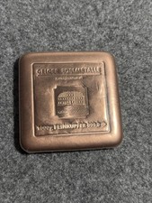 Geiger Edelmetalle 1 Kilo 1000g .9999 Fine Copper Square Cast Bullion Bar Sealed picture