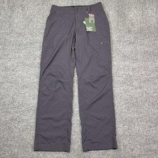 L.L. Bean Pants Womens 6 Granite Vista Trekking Nylon Stretch Zip Pockets Hiking picture