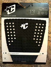 Creatures of Leisure Icon I Premium 1-Piece Surfboard Traction Pad Black picture