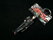 T1034 Vintage Golgo 13 Duke Togo Figure Keychain Banpresto Anime Manga Key Ring picture