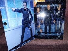 NECA Terminator 2 Judgement Day Ultimate T-1000 Figure Police Reel Real Retro picture