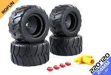 ROFUN Widened Monster Truck Wheels For  TRAXXAS X-MAXX 220*120MM picture