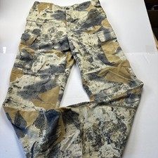 Ghost Camo Mens 32 x 30 Medium Cargo Pants Hunting Side Cinch picture