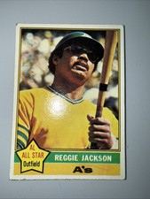 Topps 1976 Reggie Jackson #500 Oakland Athletics MLB Baseball Card All-Star picture