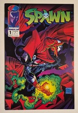 Spawn #1 (1992, Image) VF Todd McFarlane 1st Print picture