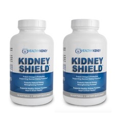 Kidney Shield Supplement Function Creatinine Cleanse Renal Health Function 2pack picture