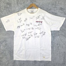 Vtg 90s SCCA Speed Grand Am World Challenge T-Shirt XL 25+ Signatures Stu Hayner picture