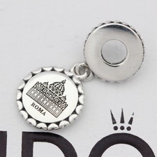 Pandora St. Peters Basilica DI San PIETRO Charm ROMA ROME ITALY Vatican RARE picture
