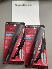 Maybelline Lash Stiletto Ultimate Length Mascara 961 Very Black WATERPROOF 2 PK picture