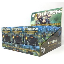 Battletech Minis Battletech: Salvage Box - Clan Invasion Blind Box Display (9) picture