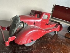 Vintage 1930s Marx Pressed Steel Side Dump Truck picture