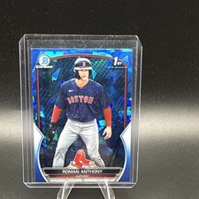 2023 Bowman Sapphire Edition - Chrome Prospects Roman Anthony #BCP-71 (RC) picture