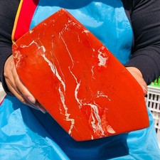 9.3LB Natural Red Jasper Polished Freeform Crystal Healing Home Decor 4438 picture