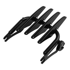 Black Detachable Stealth Luggage Rack For Harley Touring Road King Glide 09-2026 picture