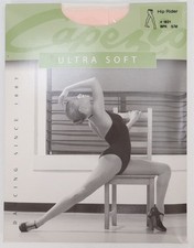 Capezio Ultra Soft Matte Opaque Hip Rider Tights #1821, Ballet Pink, Size S/M picture