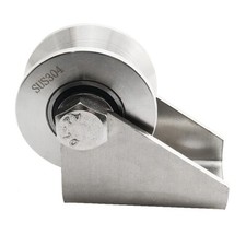 U Groove Wire Pulley Rope Pulley Stainless Steel Heavy Duty Cable Mute Pulley picture