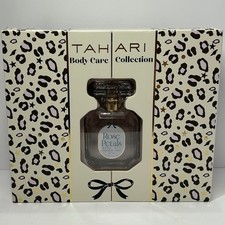 Tahari Rose Petals Body Care Collection 3pc Gift Set Leopard Print New picture