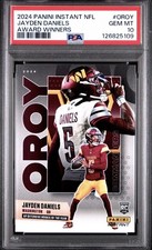 2024 Panini Instant NFL Jayden Daniels #OROY RC Rookie Of The Year PSA 10 (QTY) picture