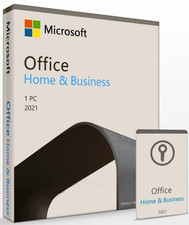 Microsoft Office Home & Business 2021 DVD + Product Key | PC | Lifetime License picture