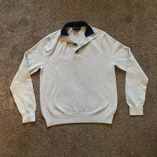 Brooks-brothers Men's Cream and White Jumper picture