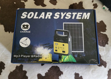 Solar System 10W 6V Portable Solar Panel Kit w/ LED Bulbs picture