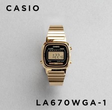 CASIO LA670WGA-1 Wristwatch Unisex picture