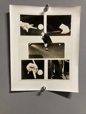 1930’s Willie Hoppe “The Master Of Pool” Original Type Photo RARE picture
