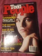 May 1998 Teen People Magazine Leonardo Dicaprio- Titanic Behind The Scenes picture