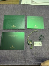 Rolex 2020 Air-King Booklets; Cardholder;tag Set. English Version‼️116900 picture