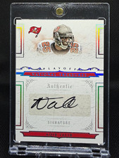 RARE 2008 Playoff National Treasures Aqib Talib Hard Signed Auto 98/99 #38 Bucs picture