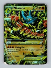 M Lucario EX 55/111 XY - Furious Fists Pokemon TCG DMG picture