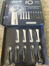 Oral-B Replacement Brush Heads iO Deep Clean Round - 9 Pack Open Box picture