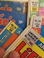 6 Vintage ARCHIE Comics 1970's JOKE BOOK Hard to find Issues BETTY VERONICA LQQK picture