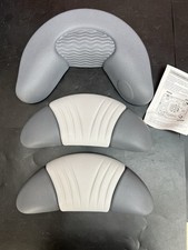 Hot Tub Headrest Pillow Set 3 Pack 26-1303-85 Artesian Island Spas Dark Grey Rep picture