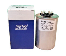 NEW MARS 12288 Dual Run Capacitor 45+5 uF MFD 440VAC Round Case (Replaces 12788) picture