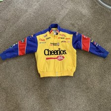 Wateree Cheerios Nascar Jacket Kids Medium Vintage Betty Crocker Bobby picture