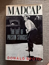 Madcap : The Life of Preston Sturges by Donald. Spoto (1990, Hardcover) 1st/1st picture