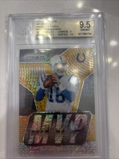 2017 Panini Prizm - Nfl Mvps Peyton Manning #15 Gold Mojo Prizm /10 picture